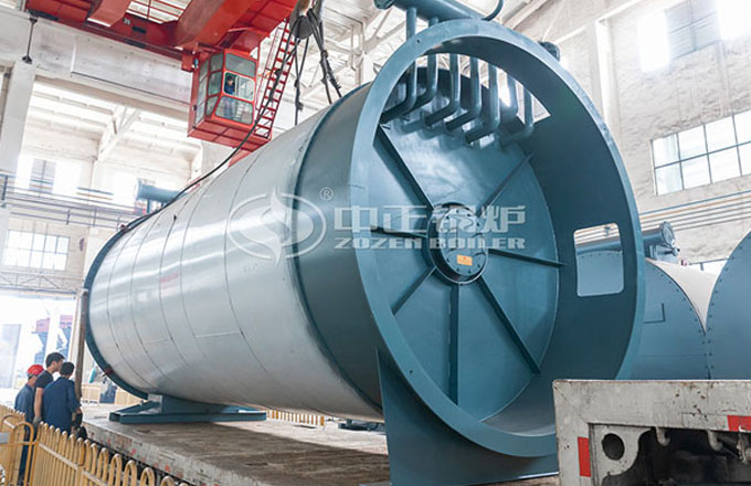 600萬大卡YQL系列燃氣立式導熱油鍋爐項目