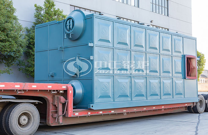 山東省15噸燃沼氣過熱蒸汽鍋爐項目